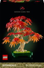 LEGO Botanicals 10348 Punase lehega Jaapani vahtra bonsai puu