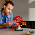 LEGO Botanicals 10348 Punase lehega Jaapani vahtra bonsai puu - Pilt 3