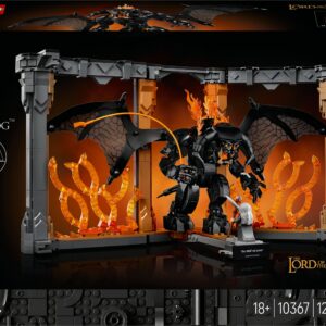 LEGO Icons 10367 Sõrmuste Isand: Balrogi raamatu minimaailm