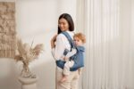 BabyBjörn Harmony Woven Mélange kandekott, sinine - Pilt 5