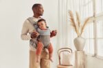 BabyBjörn Harmony 3D võrkseljakott, hallikasbeež - Pilt 5
