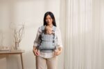 BabyBjörn Harmony Woven Mélange kandekott, helehall - Pilt 3