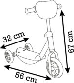 Smoby Stitch kolmerattaline tõukeratas - Pilt 4