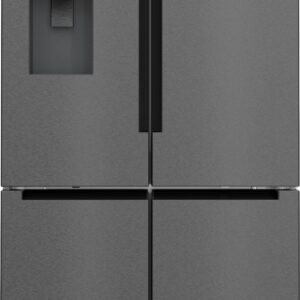 Bosch KFI96AXEA seeria 6 kõrvutiasetseja, harjatud must teras, sõrmejäljekindel