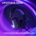 Logitech G522 LIGHTSPEED mängukõrvaklapid, must - Pilt 4