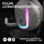 Logitech G522 LIGHTSPEED mängukõrvaklapid, valged - Pilt 5