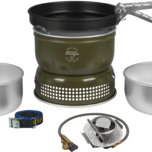 Trangia 25-3 UL/GB matkapliit, roheline
