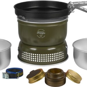 Trangia 25-3 UL matkapliit, roheline