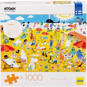 Muumi Riviera rannas pusle, 1000 tükki
