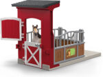 Schleich Farm World 42724 Ponin pilttuu ja mustangitamma - Pilt 5