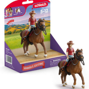 Schleich Horse Club 42711 Hannah & Cayenne