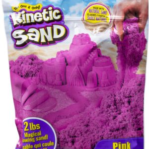Kinetic Sand värvikott modelleerimisliiv, roosa