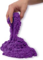 Kinetic Sand Colour Bag muovailuhiekka, liila - Pilt 4