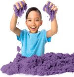 Kinetic Sand Colour Bag muovailuhiekka, liila - Pilt 3
