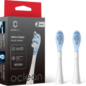Oclean Ultra Clean harjapead, 2 tk, valged