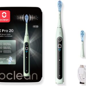 Oclean X Pro 20 elektriline hambahari, roheline