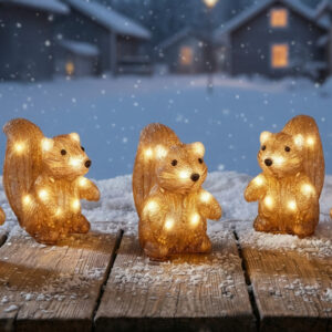 Lumineo Akryylioravat valoilla, koristevalosarja