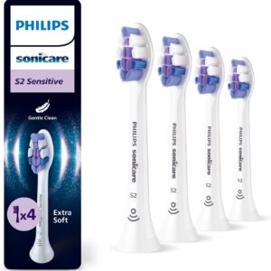 Philips Sonicare S2 Sensitive vahetusharjad, 4 tk, HX6054/87