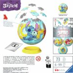 Ravensburger Disney Stitch 3D Puzzle palapeli, 73 palaa - Pilt 3