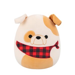 Squishmallows P24 Brock Bulldog, plush mänguasi, 30cm