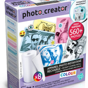 Värvilised lisapaberirullid Photo Creatorile