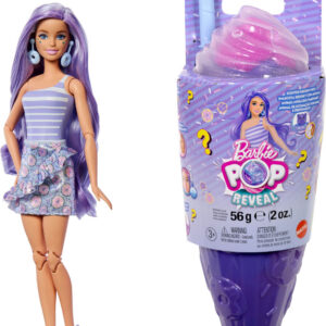 Barbie Pop Reveal Treats seeria moenukk, lilla