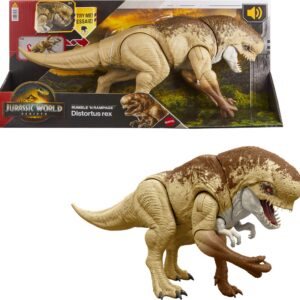 Jurassic World Rebirth Villain Dinosaurus äänillä