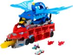 Hot Wheels City Ultimate kahekordse draakoni vedaja autotransport - Pilt 5