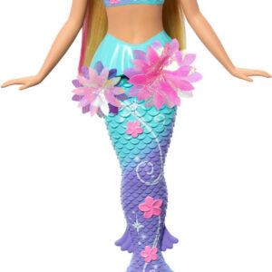 Barbie Blooming Mermaid muotinukke, lila