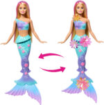 Barbie Blooming Mermaid muotinukke, lila - Pilt 4