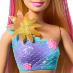 Barbie Blooming Mermaid muotinukke, lila - Pilt 5