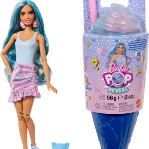 Barbie Pop Reveal Treats seeria moenukk Nukk, sinine