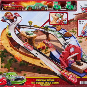 Autode võidusõidu ja päästemängukomplekt