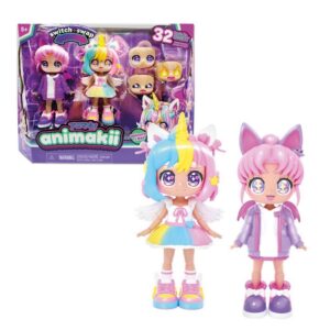 Animakii nukkesetti, Yksisarvinen / Lepakko