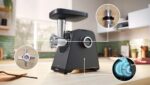 Bosch Serie 4 MultiPower MFWS440B hakklihamasin, 1900 W, must - Pilt 3