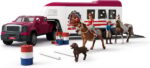 Schleich Lakeside auto ja haagissuvilaga