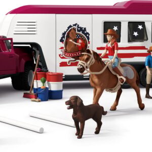 Schleich Lakeside auto ja haagissuvilaga