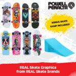 Tech Deck Retro Neon, sõrmetoidu komplekt, 8 tk - Pilt 2