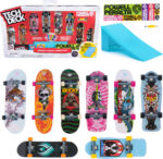 Tech Deck Retro Neon, sõrmetoidu komplekt, 8 tk