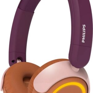 Philips TAK4200MP/00 lasten sankakuulokkeet, punavioletti