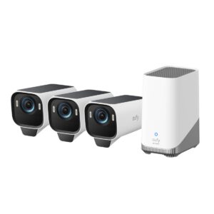 Anker eufyCam S3 Pro 4K 3 kaameraga turvakaamerasüsteem