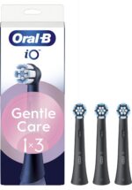 Oral-B iO Gentle Care mustad vahetusharjad, 3 tk, must