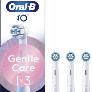 Oral-B iO Gentle Care vaihtoharjat 3 kpl, valkoinen