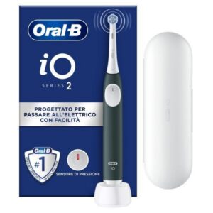 Oral-B iO2 sähköhammasharja + matkakotelo, vihreä