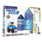 MAGNA-TILES® politseijaoskonna magnetiline ehituskomplekt, 35 osa