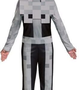 Minecrafti skeleti klassikaline kostüüm, 7-8 aastat, 127-136 cm
