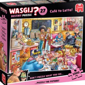 Wasgij Destiny 27 Café to Latte, Palapeli, 1000 palaa