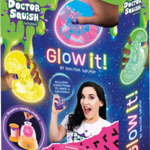Dr.Squish Glow It! Pehmete pallide valmistamise täitepakend