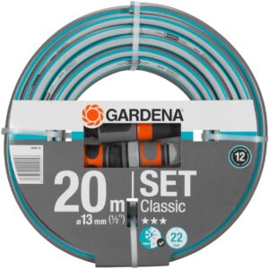 Gardena Classic aiavooliku komplekt seinakinnitusega, 20 m, 13 mm