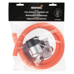 Mustang matalapainesäädinsarja, painoventtiili, kumiletku